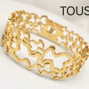 Pulsera osos en dorado